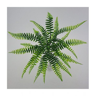 YUTIRITI Miniature Artificial Small Green Shrubs Plastic - Pack of 1