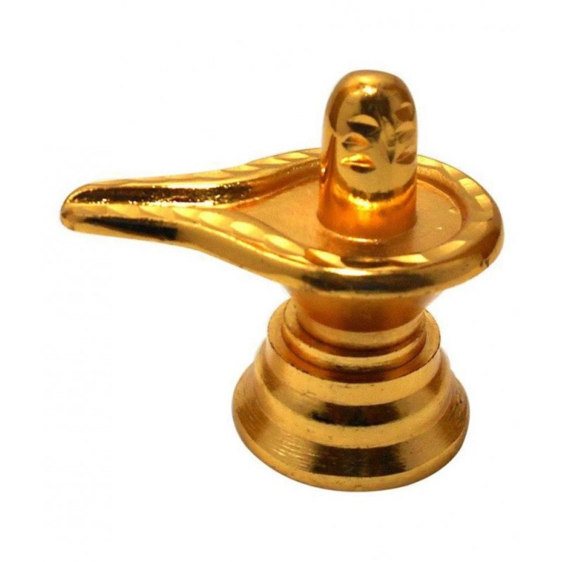 Yellow Brass Shivling