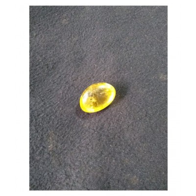 Yellow Citrine Natural Agate Tumble Stone ( 2Pcs )