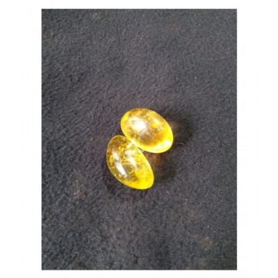 Yellow Citrite Natural Agate Tumbled Stone