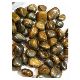 Yellow Tiger Eye Natural Agate Tumble Stone