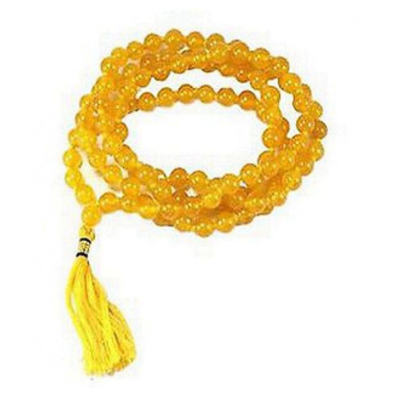 Yellow sapphire Pukharj Mala