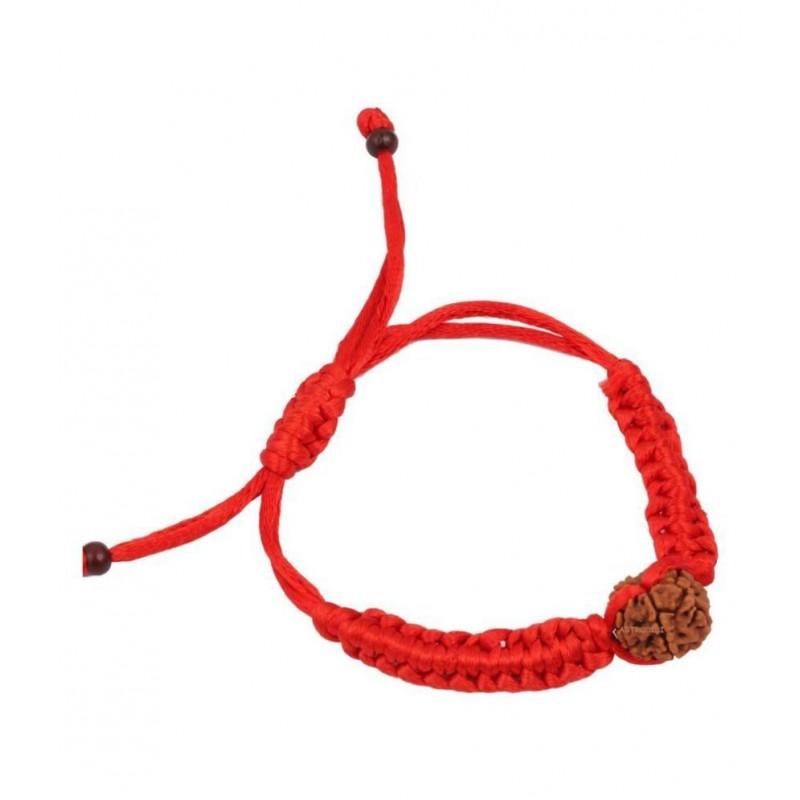 Yuvi Shoppe 5 Mukhi Five Face Rudraksha Bracelet Yuvi Shoppe 5 Mukhi Five Face Rudraksha Bracelet