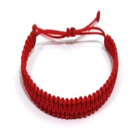 Yuvi Shoppe Red Cord Bracelet Adjustable for Men and Women