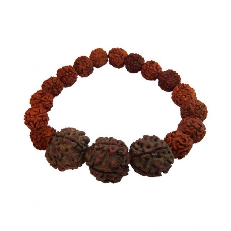 Yuvi Shoppe Rudraksha Bracelet Hindu Yoga Meditation