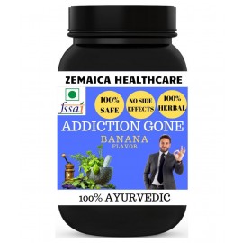 Zemaica Healthcare Addiction Gone Banana Flavor Powder 100 gm Pack Of 1