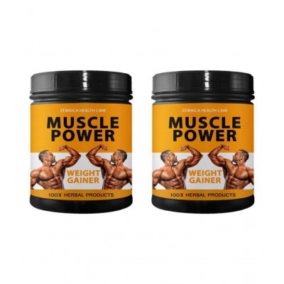 Zemaica Healthcare Muscle Power Weight Gainer Powder 500 gm Pack Of 1