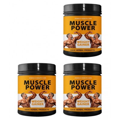 Zemaica Healthcare Muscle Power Weight Gainer Powder 500 gm Pack Of 1