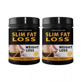 Zemaica Healthcare Slim Fat Loss For Weight Loss Capsule 60 no.s Pack Of 2