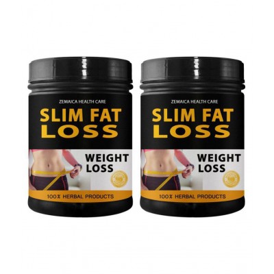 Zemaica Healthcare Slim Fat Loss For Weight Loss Powder 300 gm Pack of 3
