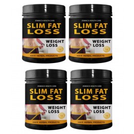 Zemaica Healthcare Slim Fat Loss For Weight Loss Powder 400 gm Pack Of 4