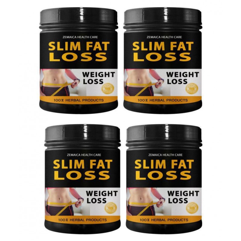 Zemaica Healthcare Slim Fat Loss For Weight Loss Powder 400 gm Pack Of 4