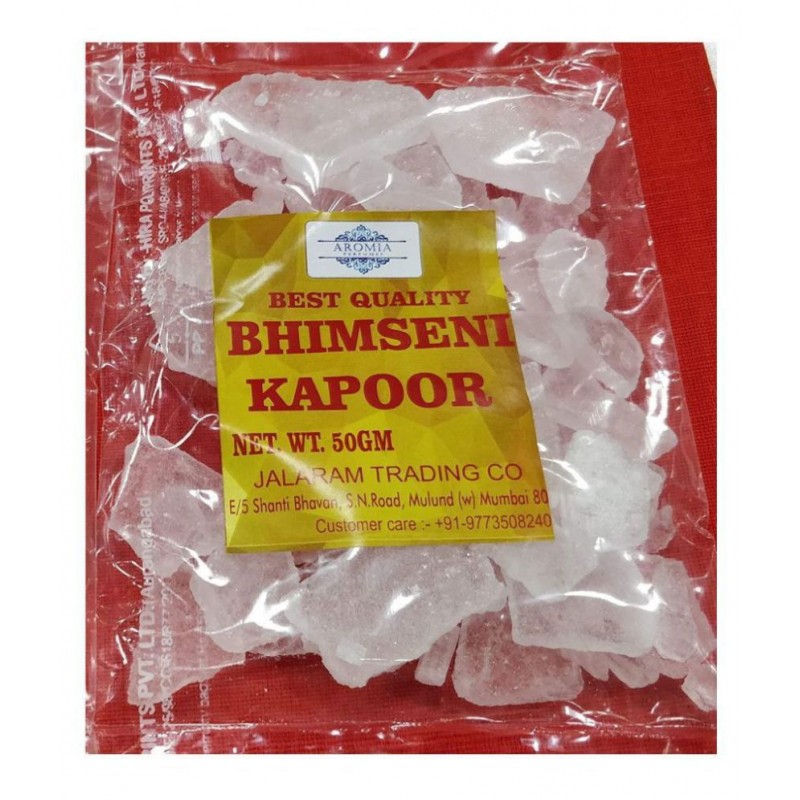 Zoltamulata® Bhimseni Camphor (DESI Kapoor) 50GM 1PAK