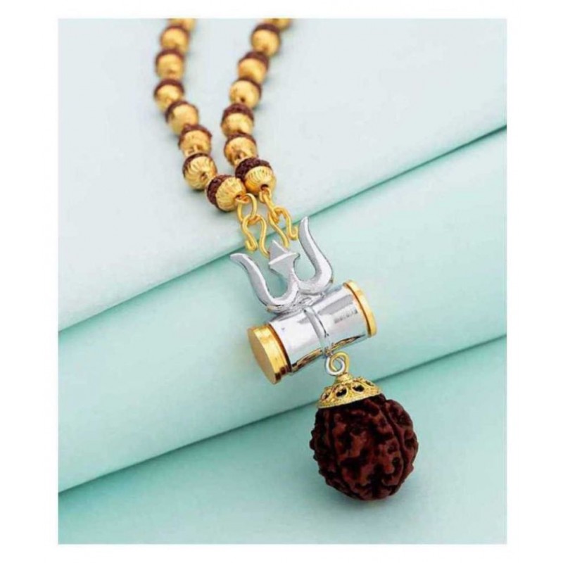 db enbloc 100% Original Certified 5 Mukhi Rudraksha Mala With Gold Plated CapRudraksha Mala Duble Color Combination Gold-plated Plated Wood Chain db enbloc 100% Original Certified 5 Mukhi Rudraksha Mala With Gold Plated CapRudraksha Mala Duble Color Combination Gold-plated Plated Wood Chain