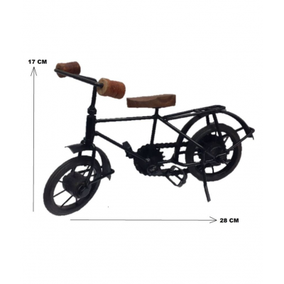 decoration homey Black Iron Handicraft Showpiece - Pack of 1