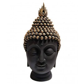 dopin Black Polyresin Handicraft Showpiece - Pack of 1