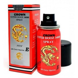 CROWN Super DOOZ 34000 Delay Spray for Men, with Vitamin E to Increase Power 45ml