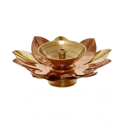 eCraftIndia Aluminium Diwali Diya - Pack of 1