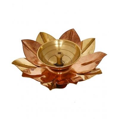 eCraftIndia Aluminium Diwali Diya - Pack of 1