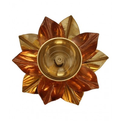 eCraftIndia Aluminium Diwali Diya - Pack of 1