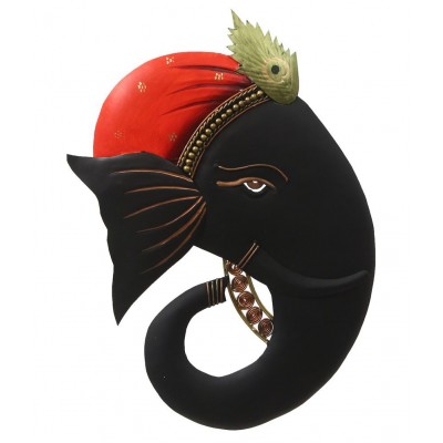 eCraftIndia Black Iron Figurines - Pack of 1