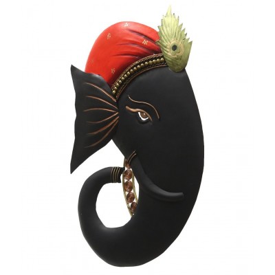 eCraftIndia Black Iron Figurines - Pack of 1