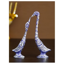 eCraftIndia Blue Mix Metal Figurines - Pack of 1