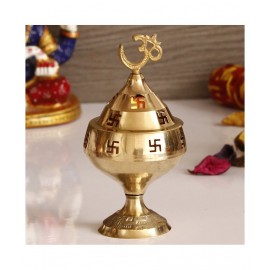 eCraftIndia Brass Diwali Diya - Pack of 1