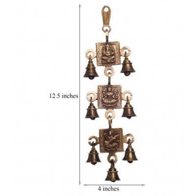 eCraftIndia Brown Brass Figurines - Pack of 1