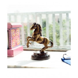 eCraftIndia Brown Brass Figurines - Pack of 1