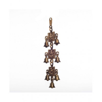 eCraftIndia Brown Brass Figurines - Pack of 1