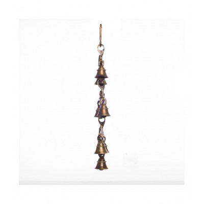 eCraftIndia Brown Brass Figurines - Pack of 1