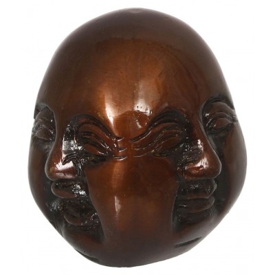 eCraftIndia Brown Brass Figurines - Pack of 1