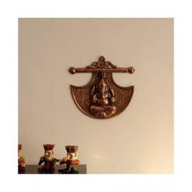 eCraftIndia Brown Mix Metal Figurines - Pack of 1