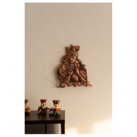 eCraftIndia Brown Mix Metal Figurines - Pack of 1