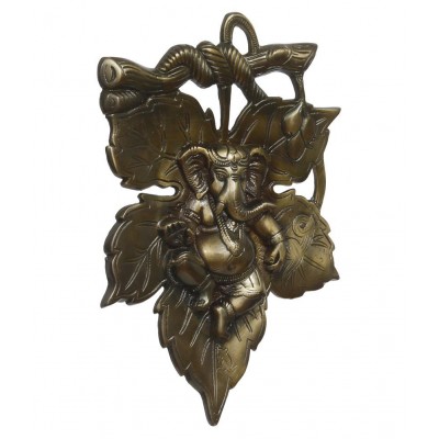 eCraftIndia Brown Mix Metal Figurines - Pack of 1