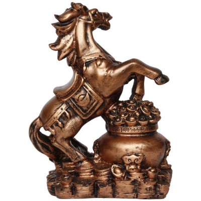 eCraftIndia Brown Polyresin Figurines - Pack of 1