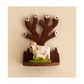 eCraftIndia Brown Polyresin Figurines - Pack of 1