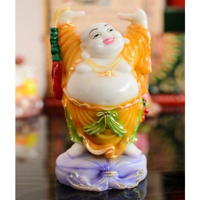 eCraftIndia Feng Shui Laughing Buddha with Hands Up