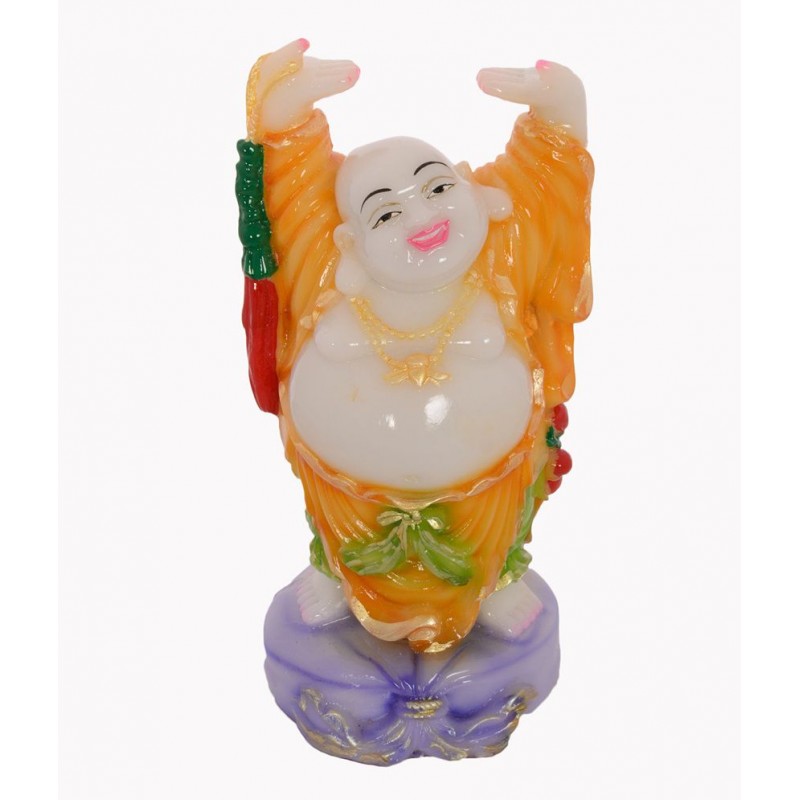 eCraftIndia Feng Shui Laughing Buddha with Hands Up
