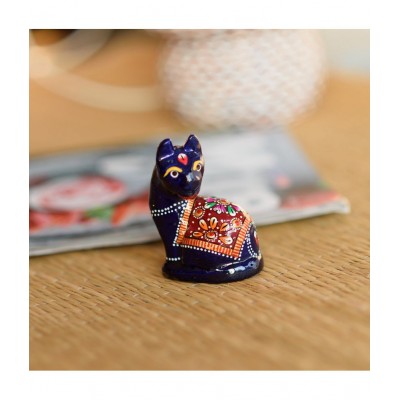 eCraftIndia Figurines Aluminium Blue 8