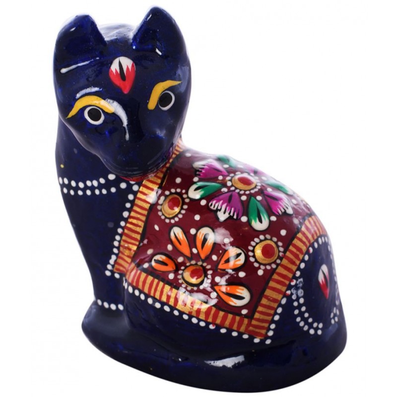 eCraftIndia Figurines Aluminium Blue 8