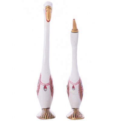 eCraftIndia Figurines Aluminium Multicolour 18