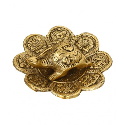 eCraftIndia Gold Aluminium Figurines - Pack of 1
