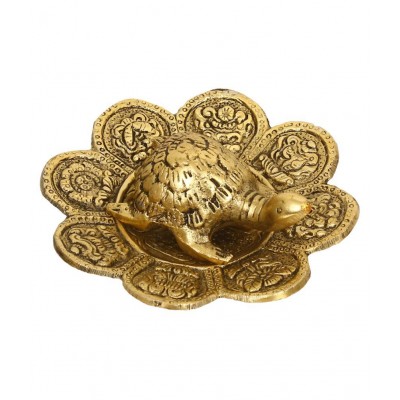 eCraftIndia Gold Aluminium Figurines - Pack of 1