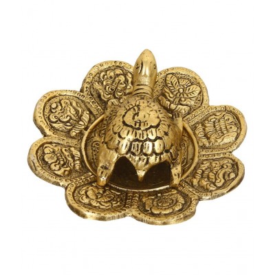 eCraftIndia Gold Aluminium Figurines - Pack of 1