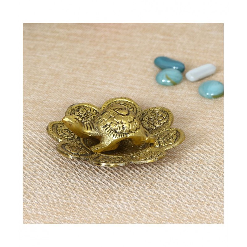 eCraftIndia Gold Aluminium Figurines - Pack of 1