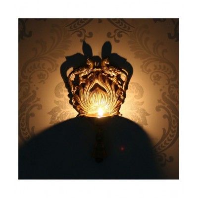 eCraftIndia Gold Brass Figurines - Pack of 1