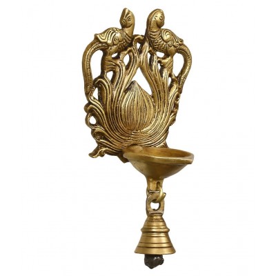 eCraftIndia Gold Brass Figurines - Pack of 1