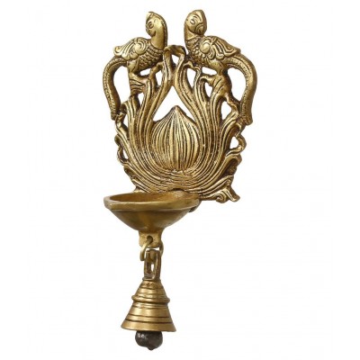 eCraftIndia Gold Brass Figurines - Pack of 1